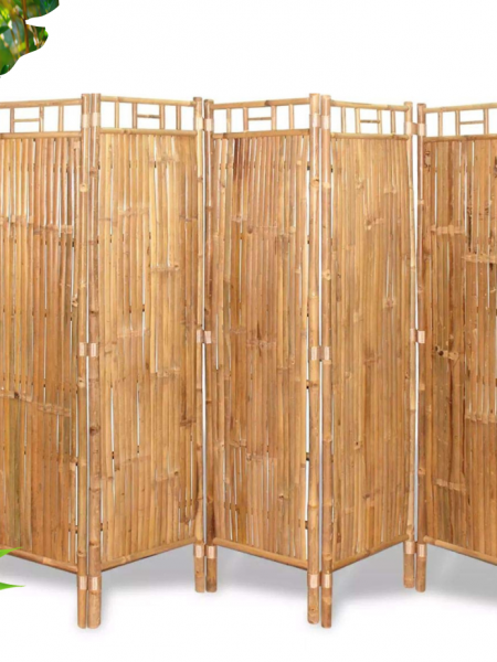 Bamboo room 5-panel
