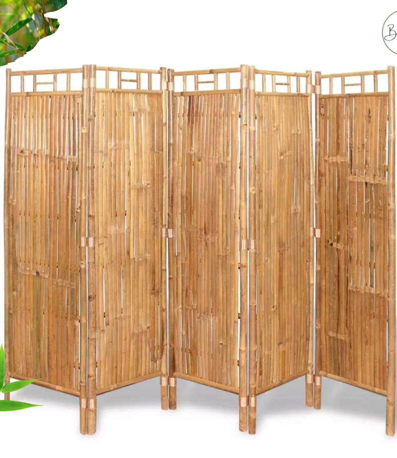 Bamboo room 5-panel