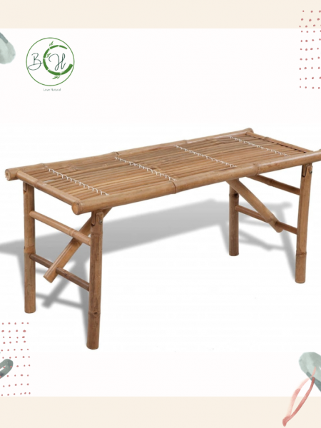 Bamboo bench