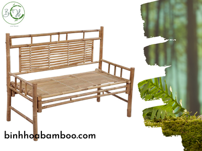 Bamboo bench