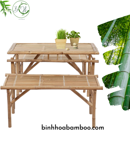 Bamboo Table, Set of bamboo table and chairs | Các danh mục sản phẩm