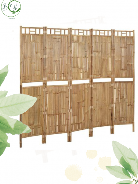 Bamboo room 5-panel