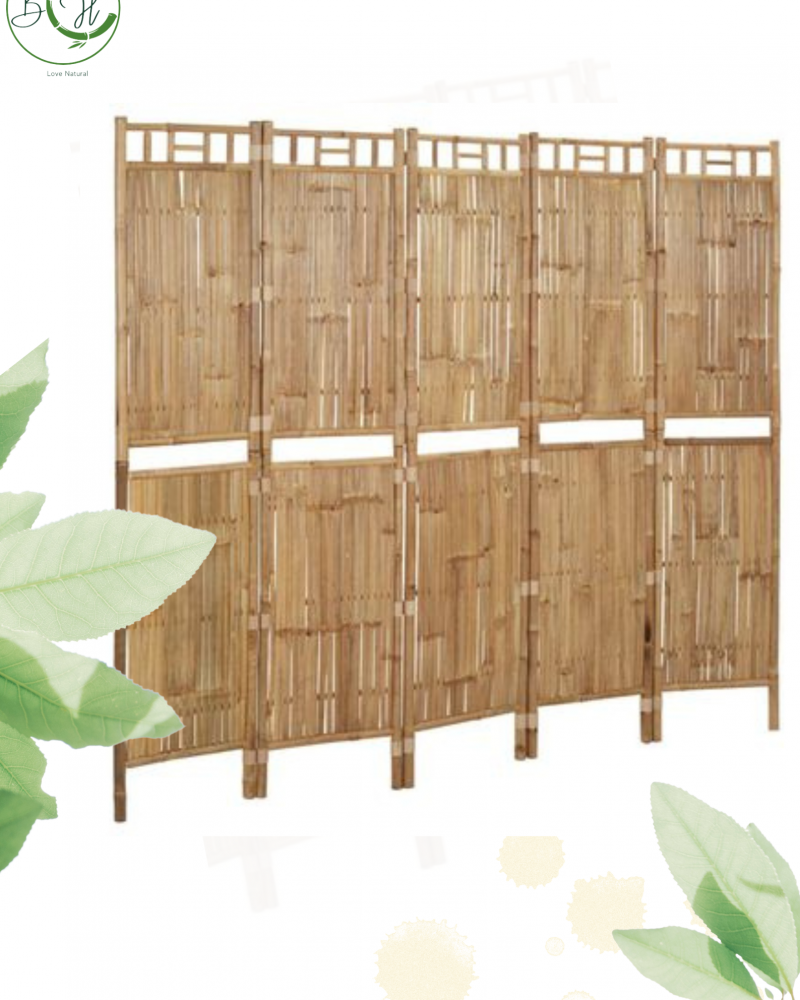 Bamboo room 5-panel