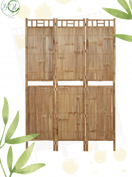 Bamboo room 3-panel