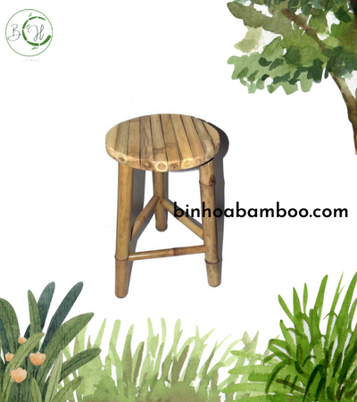 bamboo stool